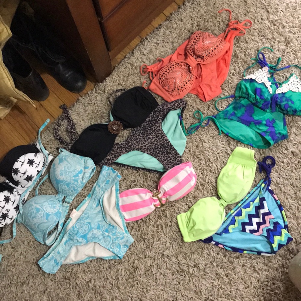 Mostly target bikinis